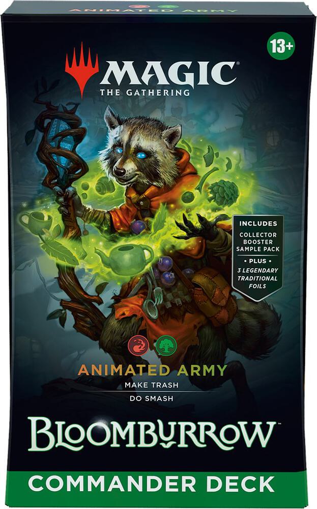 animated army front of box