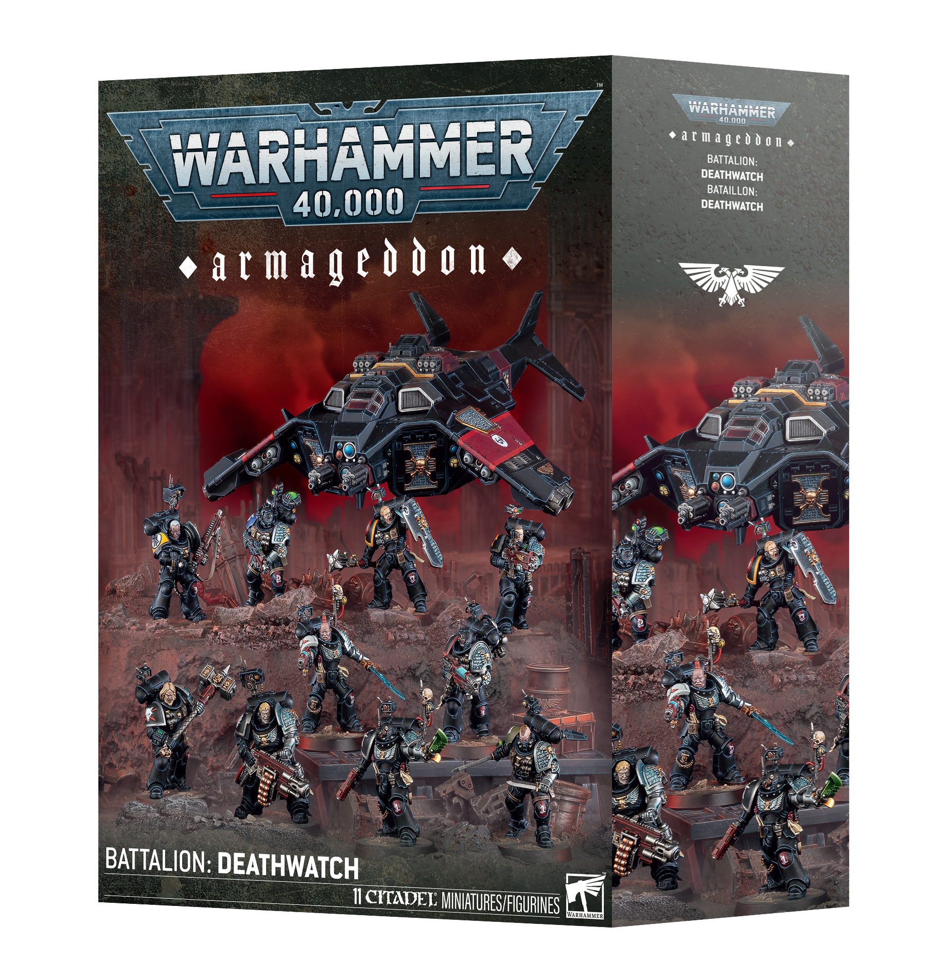 armageddon battalion death watch front of box
