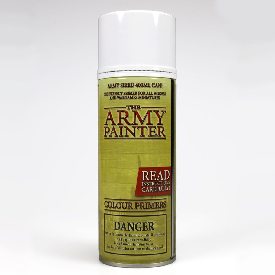 army painter white spray can