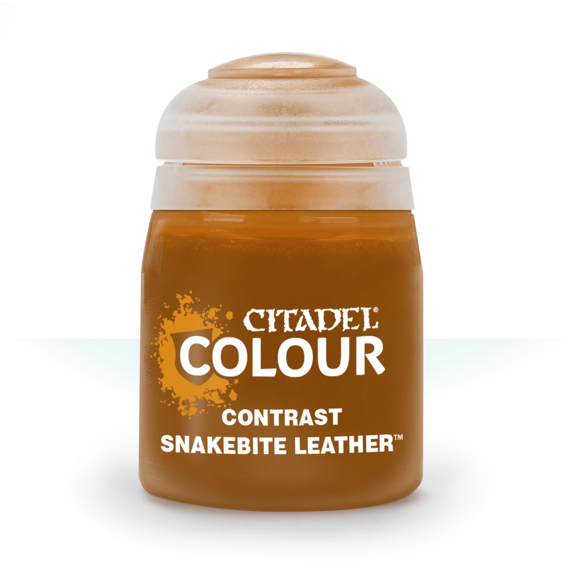 snake bite leather paint pot