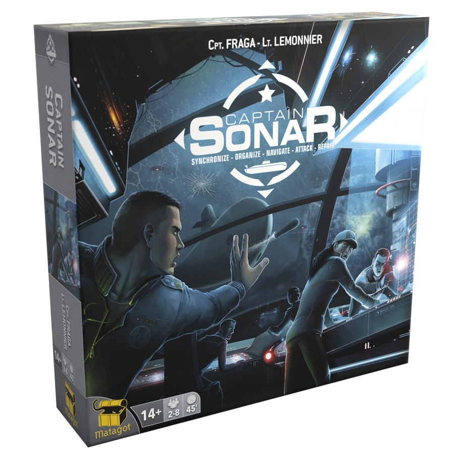 captain sonar front of box