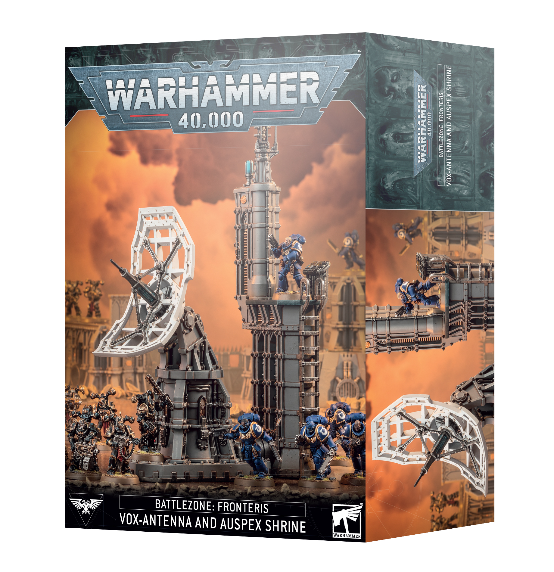 vox antenna and auspex shrine box