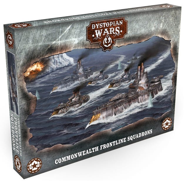 Front of box of common wealth frontline squadrons