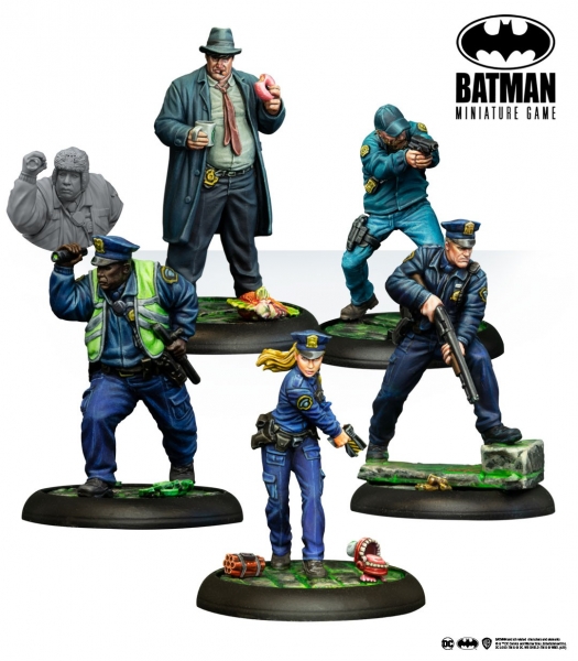 police painted models