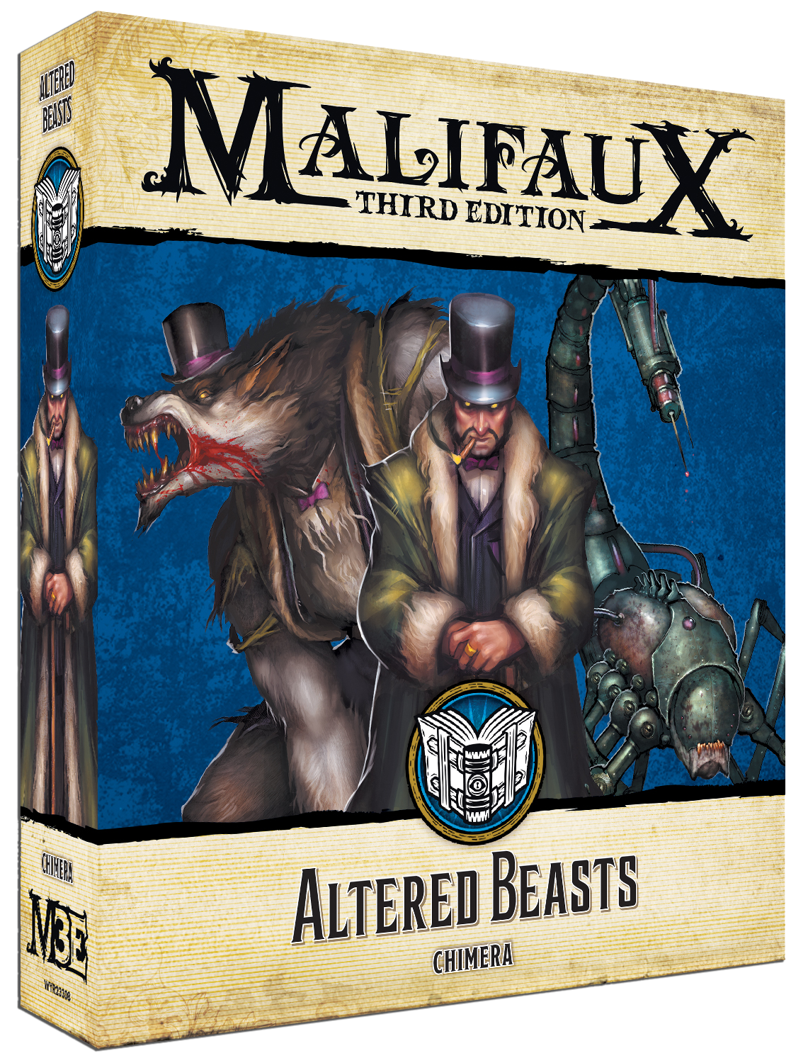 altered beasts front of box