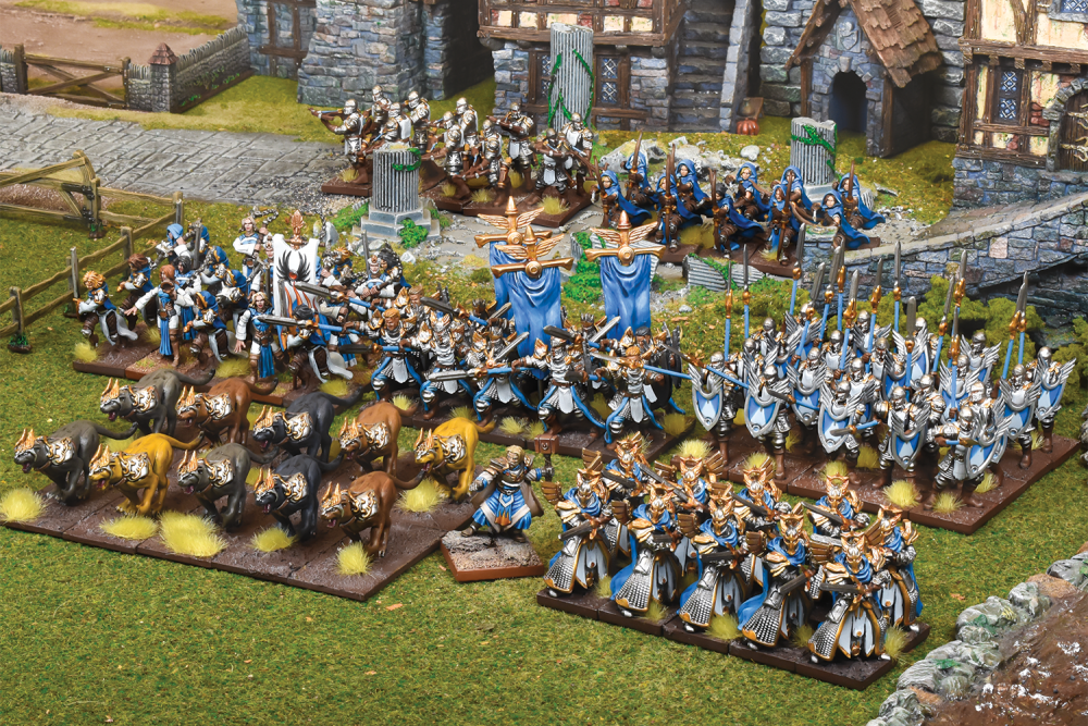 basilean mega army painted models