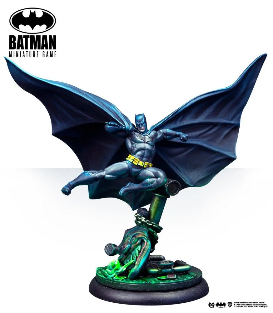 bat man city knight painted model