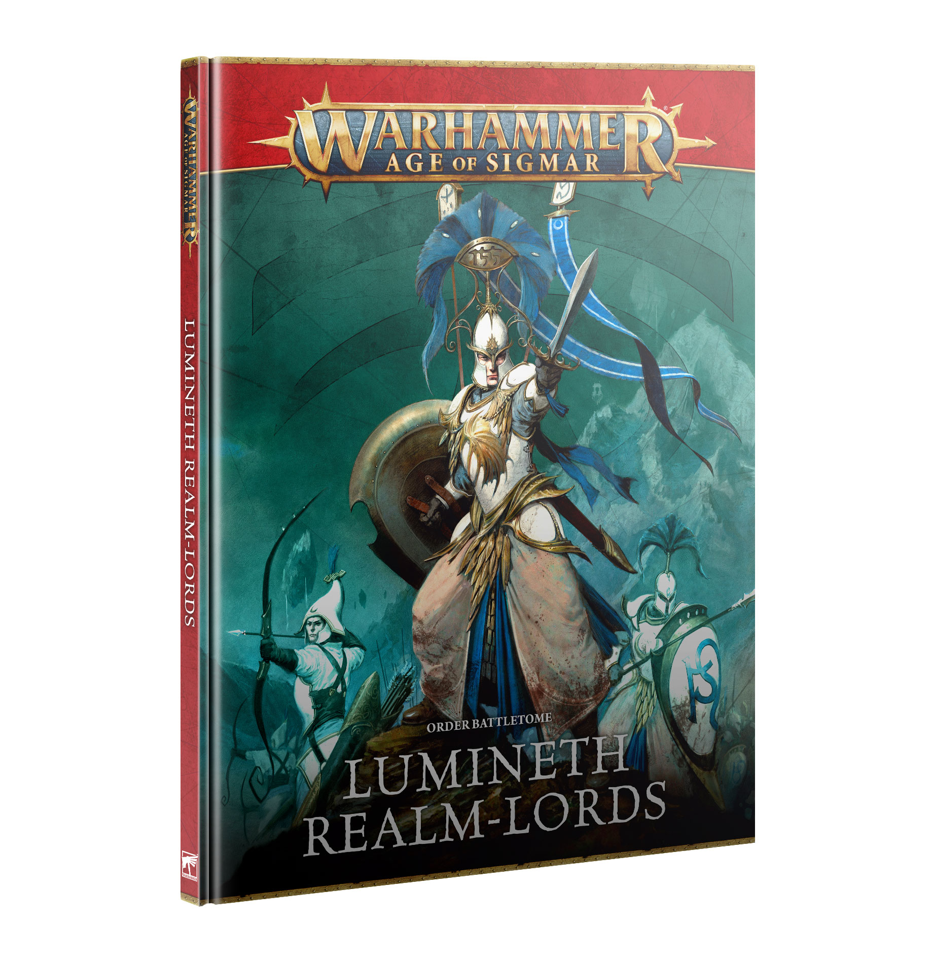 battle tome lumineth realm lords front cover