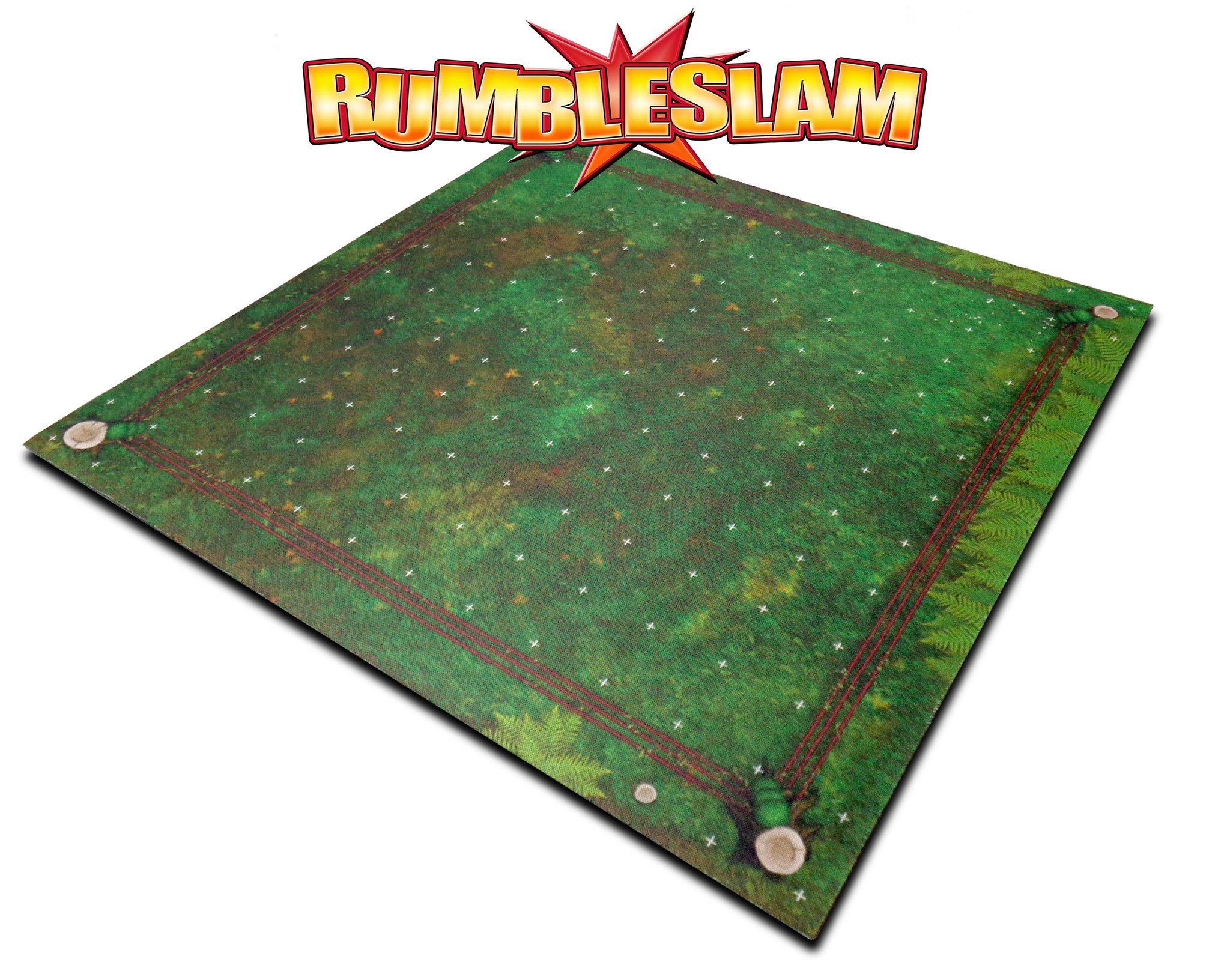 rumbleslam grassy ring mat