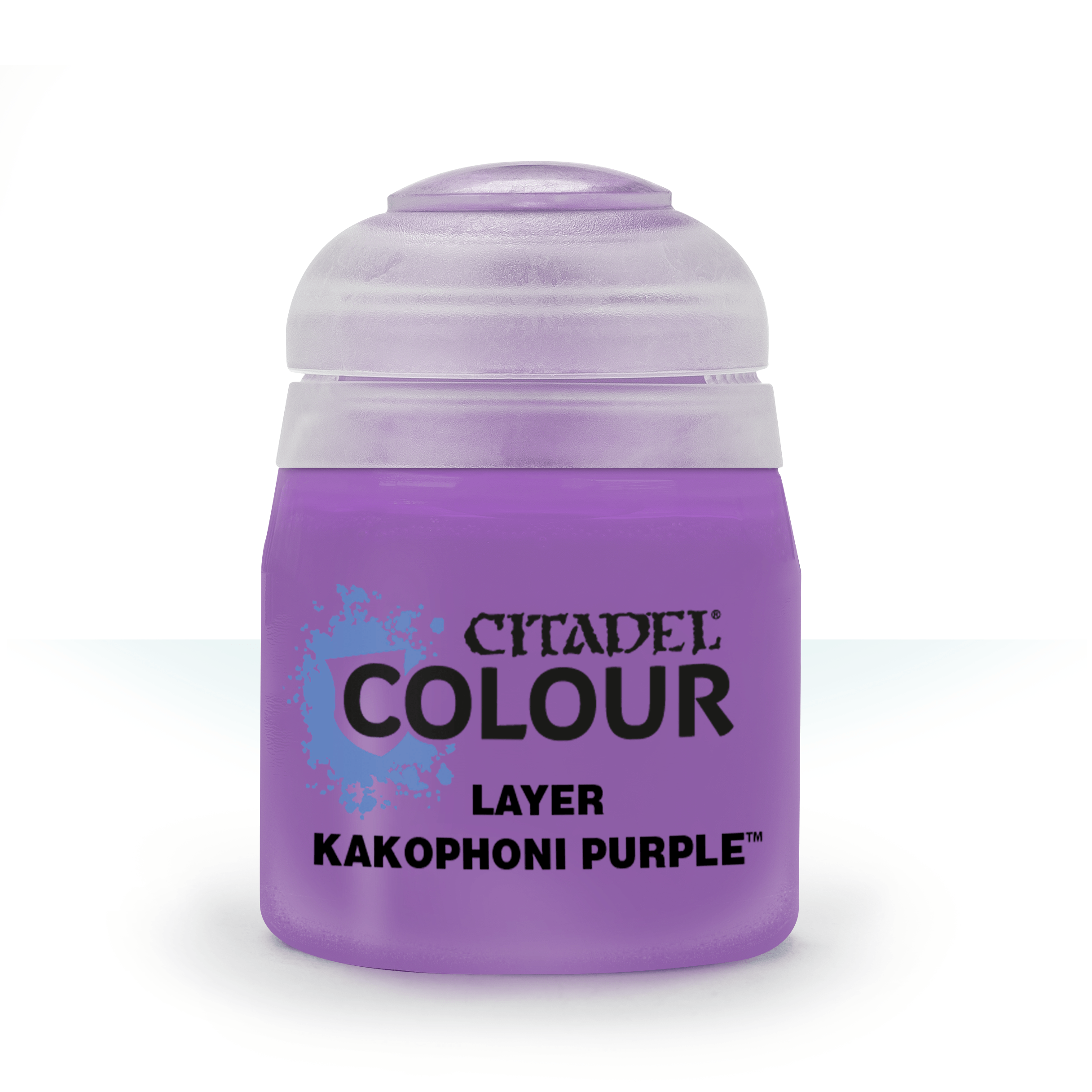 cacophany purple paint pot