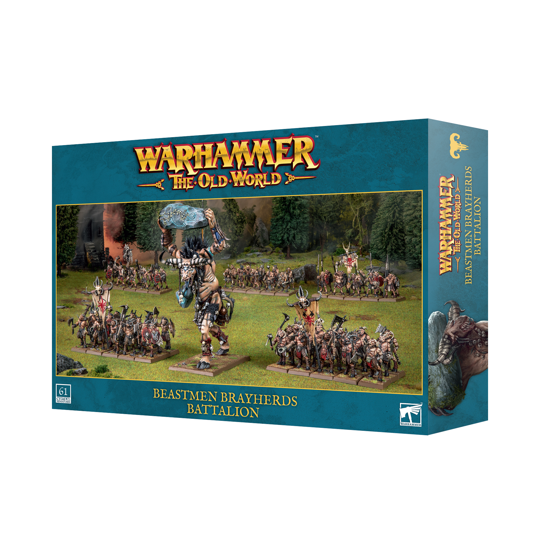 beast men bray herds battalion front of box