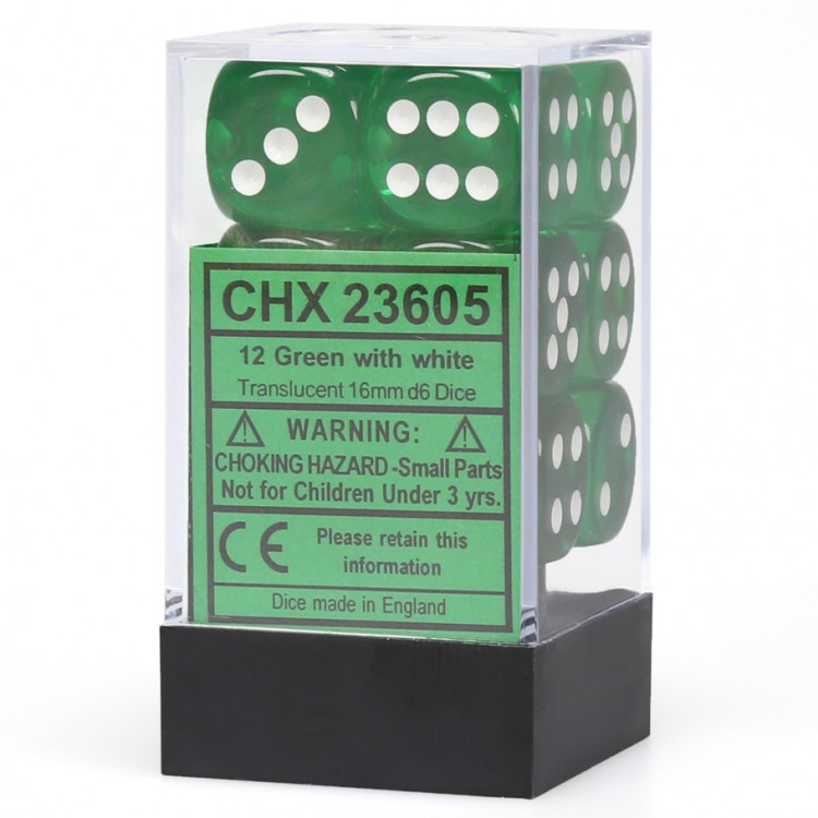 green dice cube