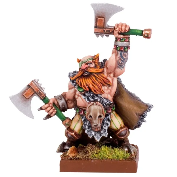 berserker lord painted model