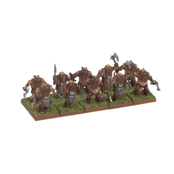 berserker troop painted models