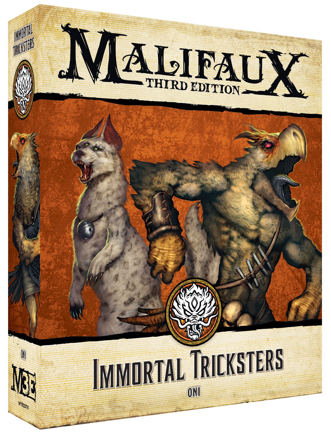 immortal tricksters front of box