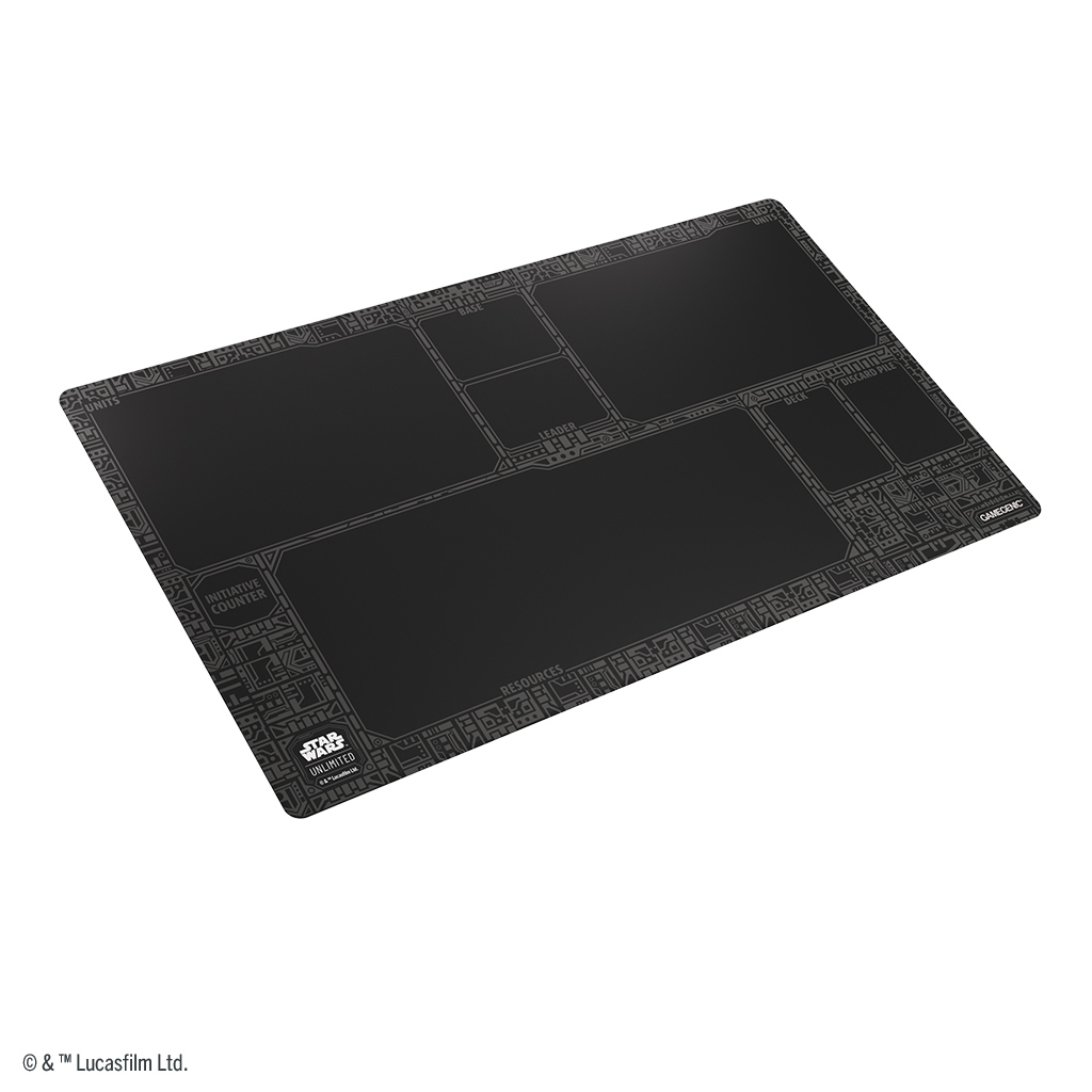 black play mat with star wars unlimited zones