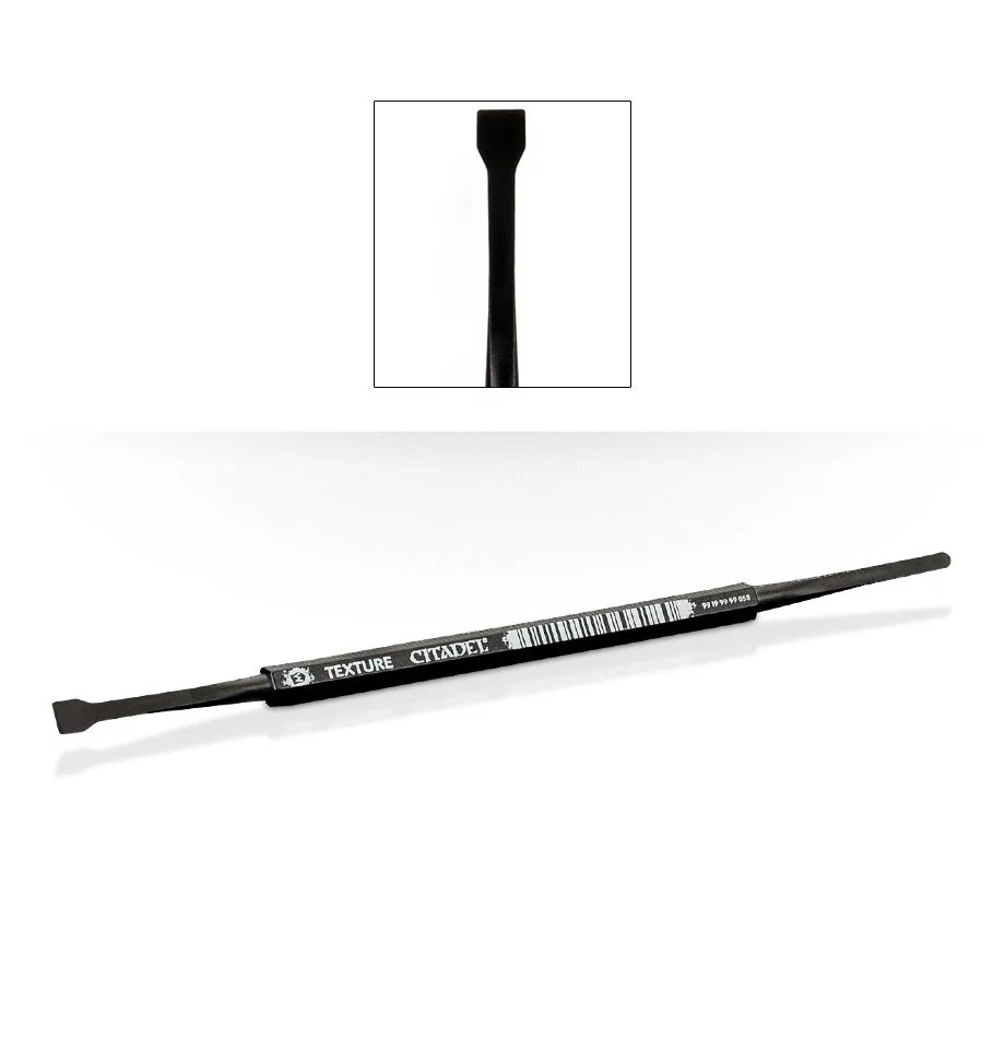 black tool with flat ends