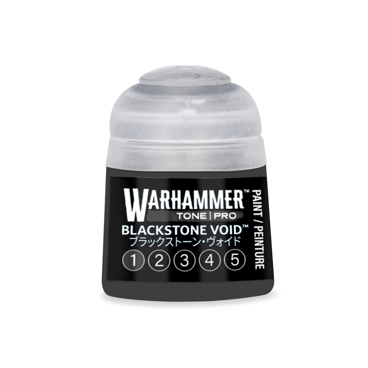 pot of black paint
