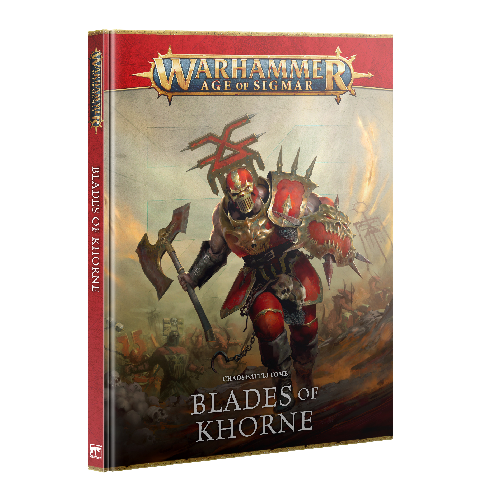 blade of khorne battle tome book cover
