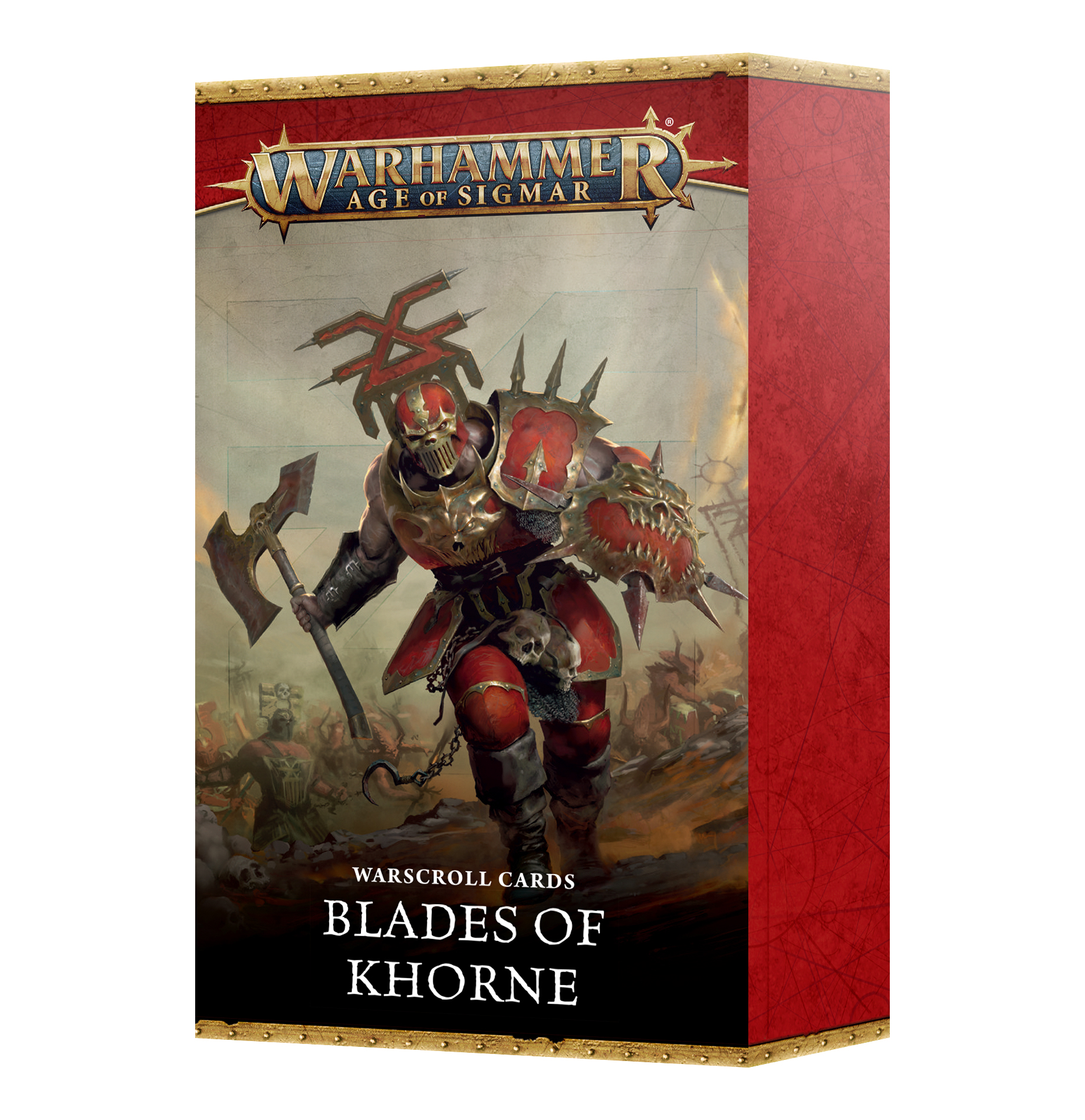 blades of khorne war scroll cards pack