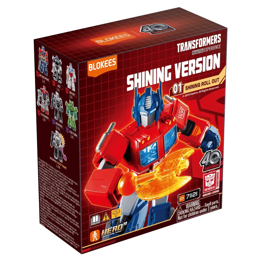 blockees single box optimus prime with heat axe