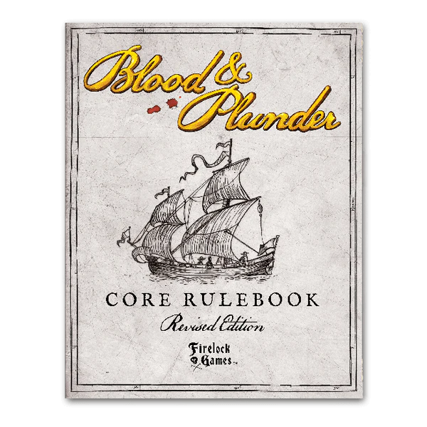 blood and plunder core rule book front cover