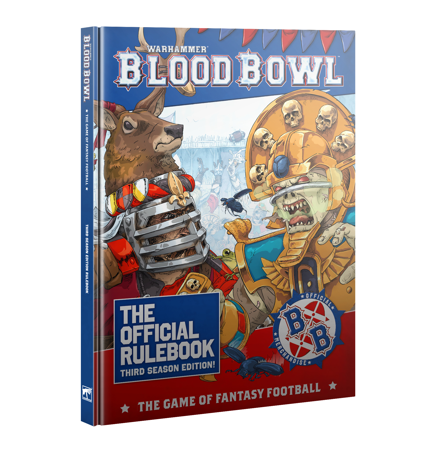 blood bowl third edition rule book cover