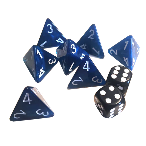 blue moonstone dice
