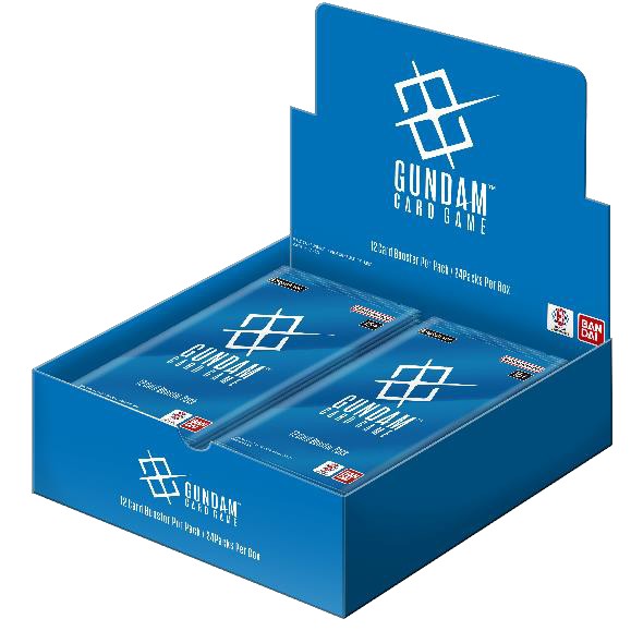blue place holder booster display