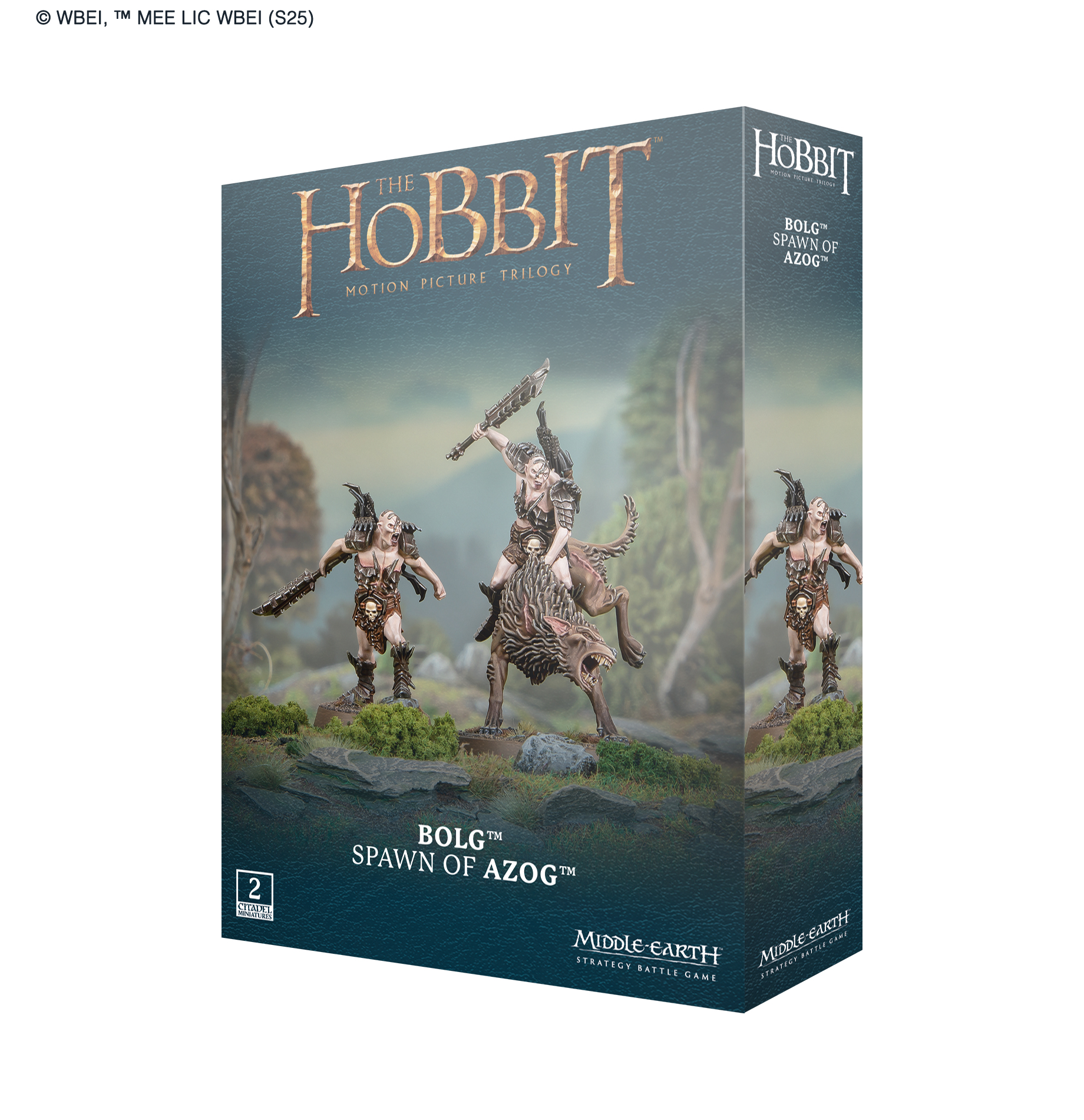 bolg spawn of azog front of box