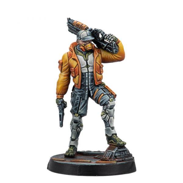bounty hunter painted model