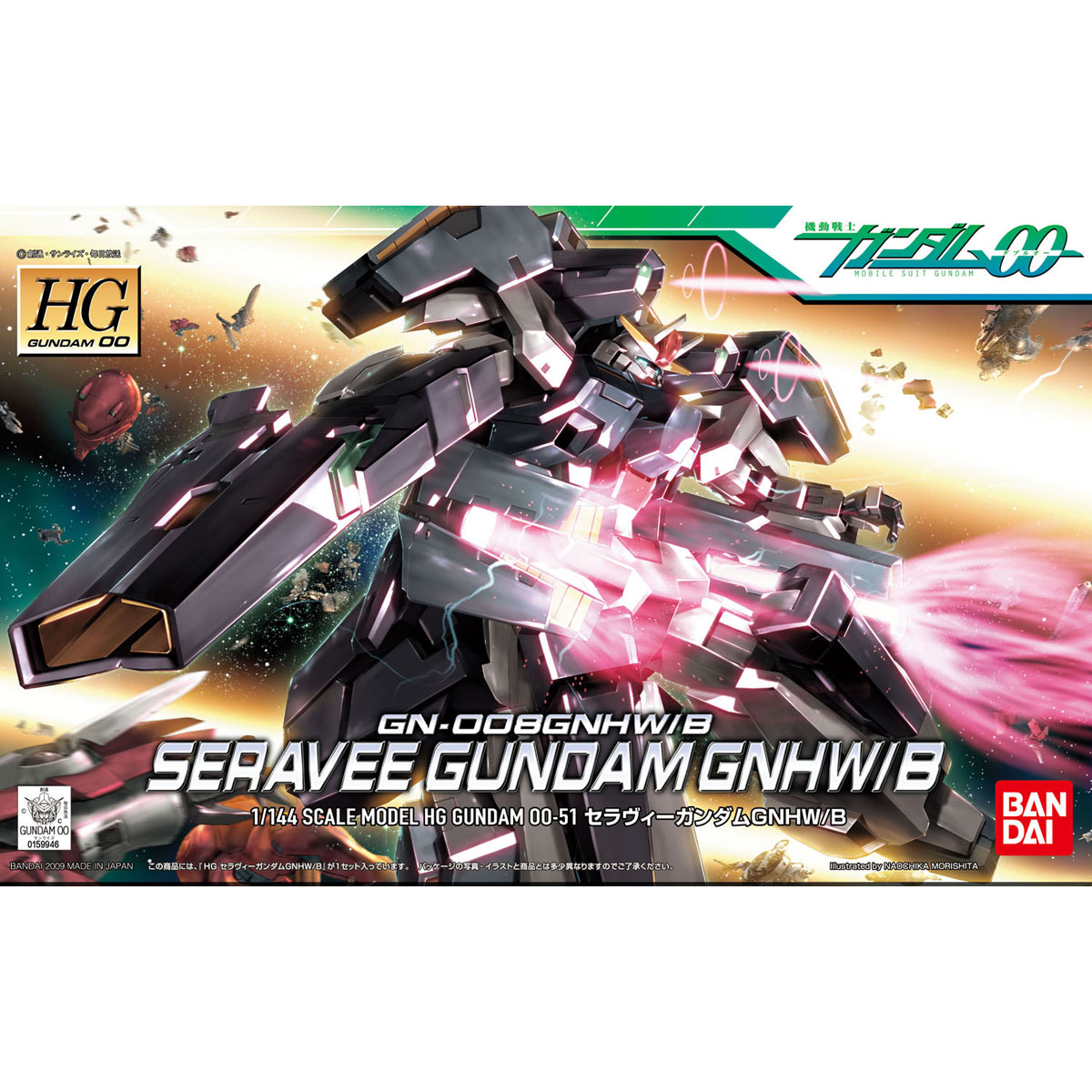 box art featuring grey and white gundam with dual guns