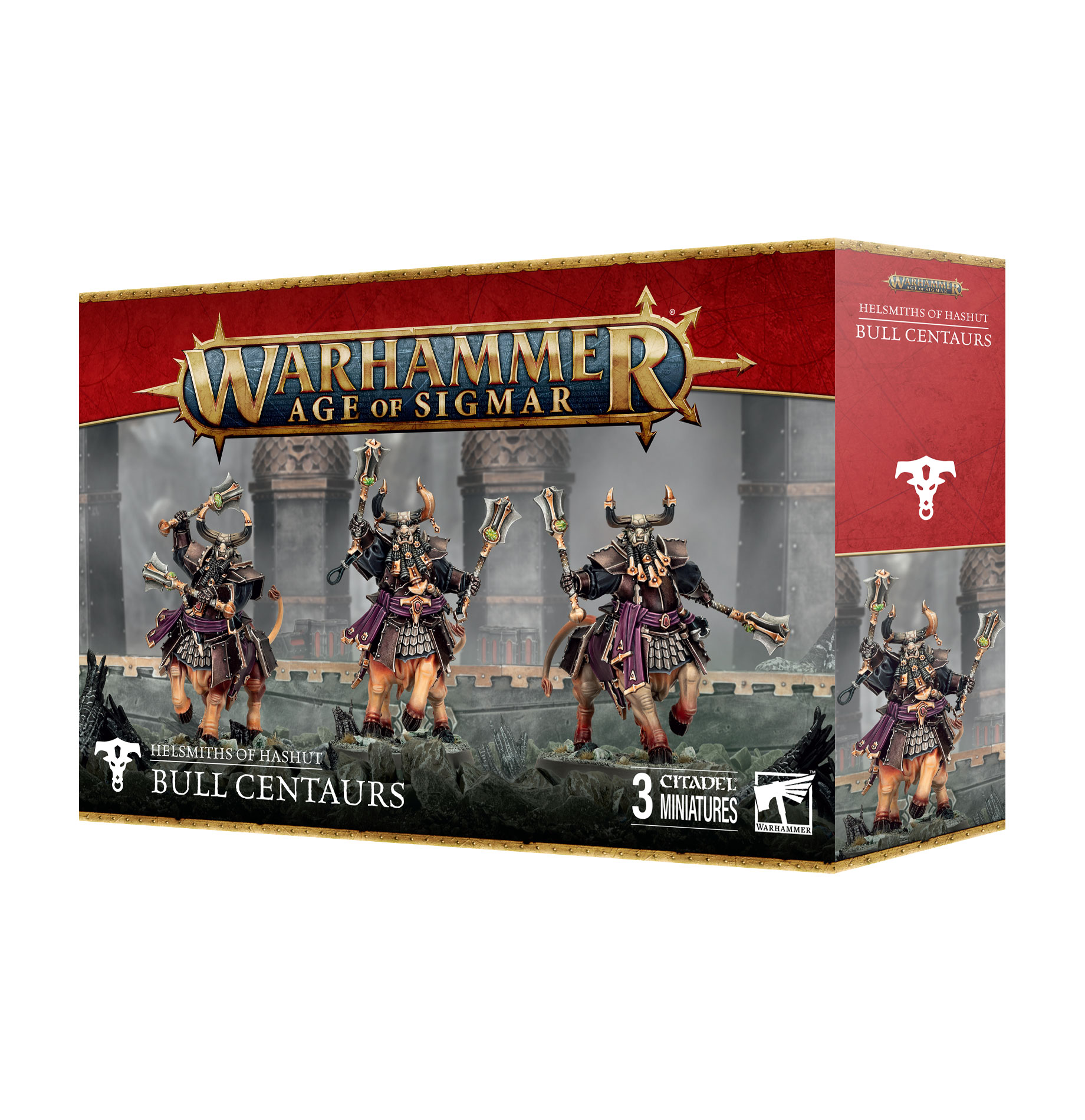 bull centaurs front of box