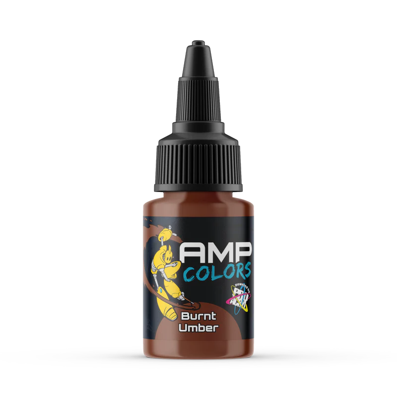 burnt umber paint bottle