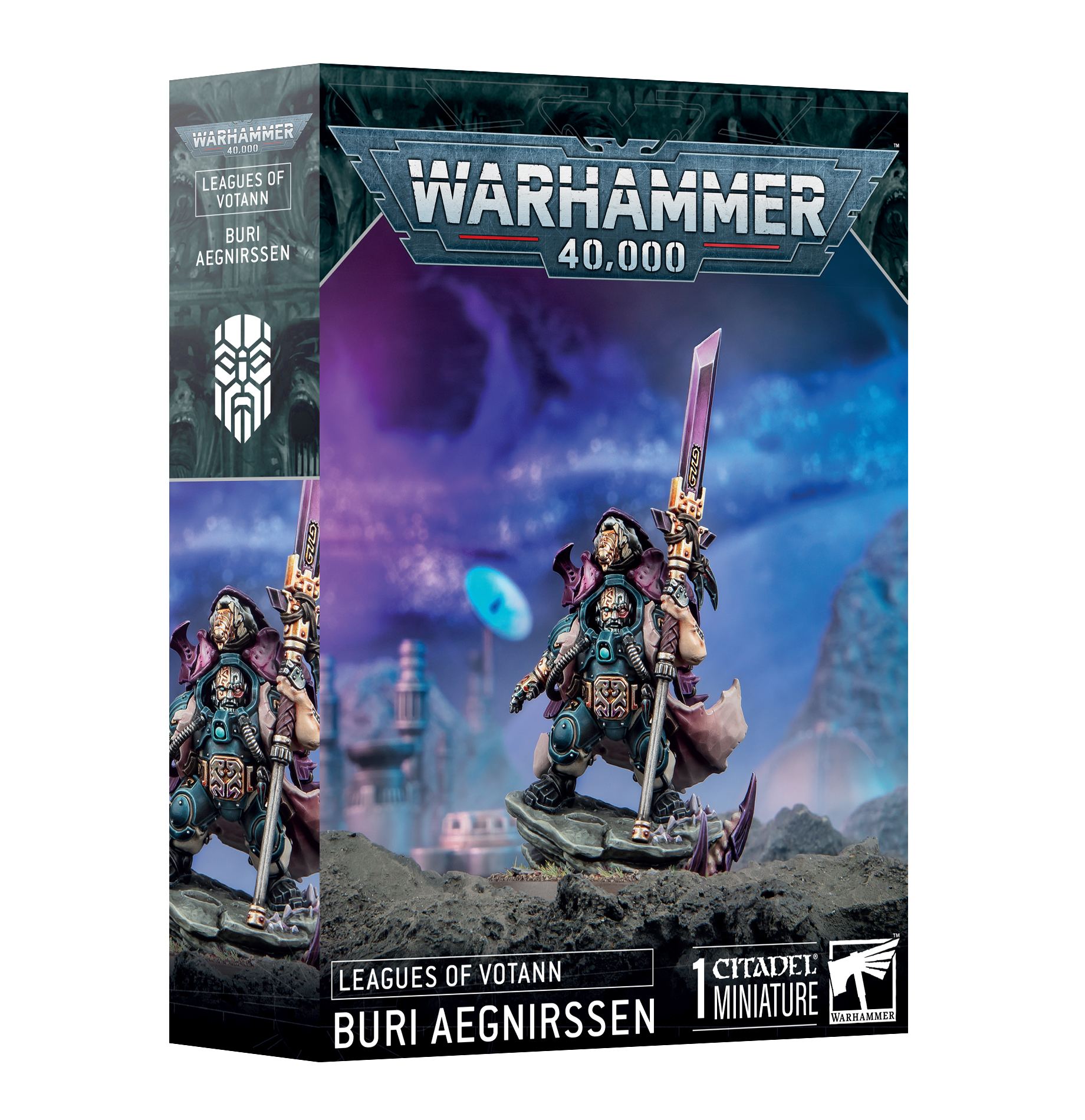 bury aegnirssen front of box