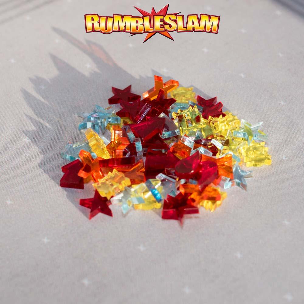 rumbleslam counters and tokens pile