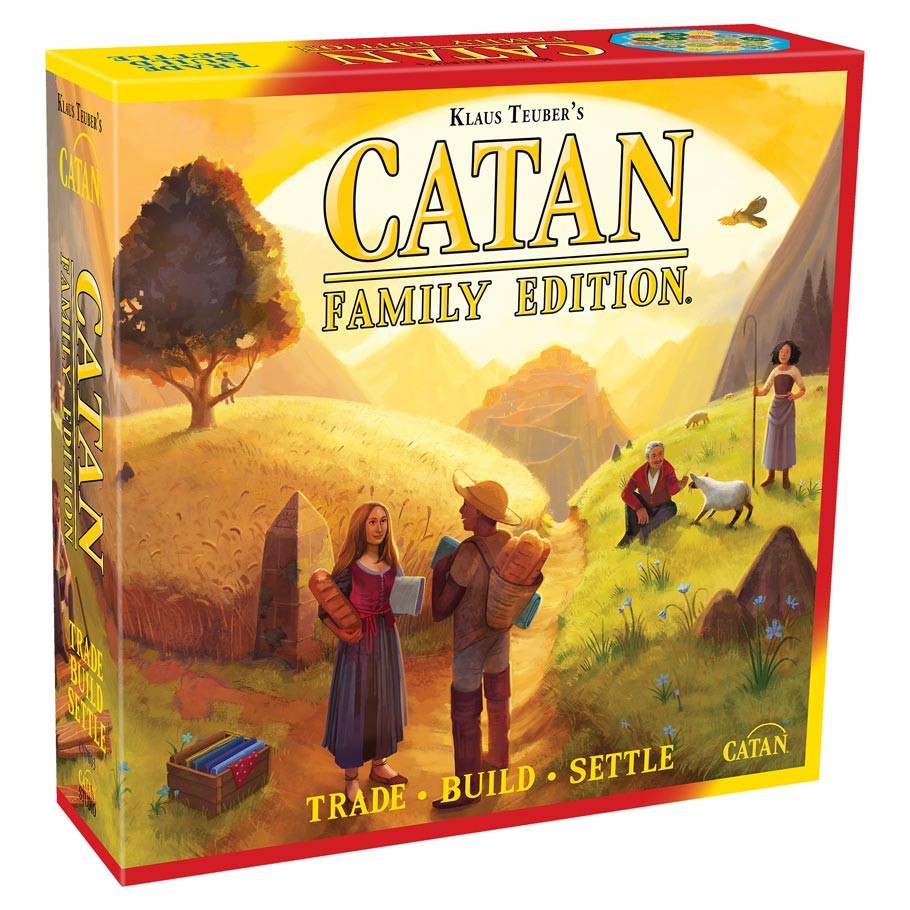 Catan Family Edition Front of Box