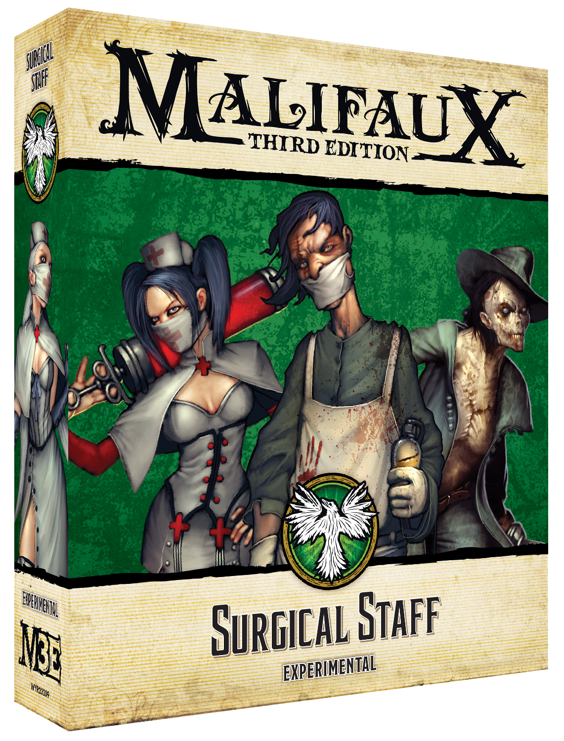 surgical staff front of box