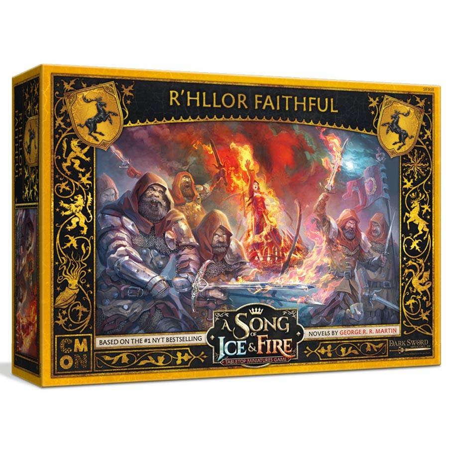 Baratheon R'Hllor faithful front of box