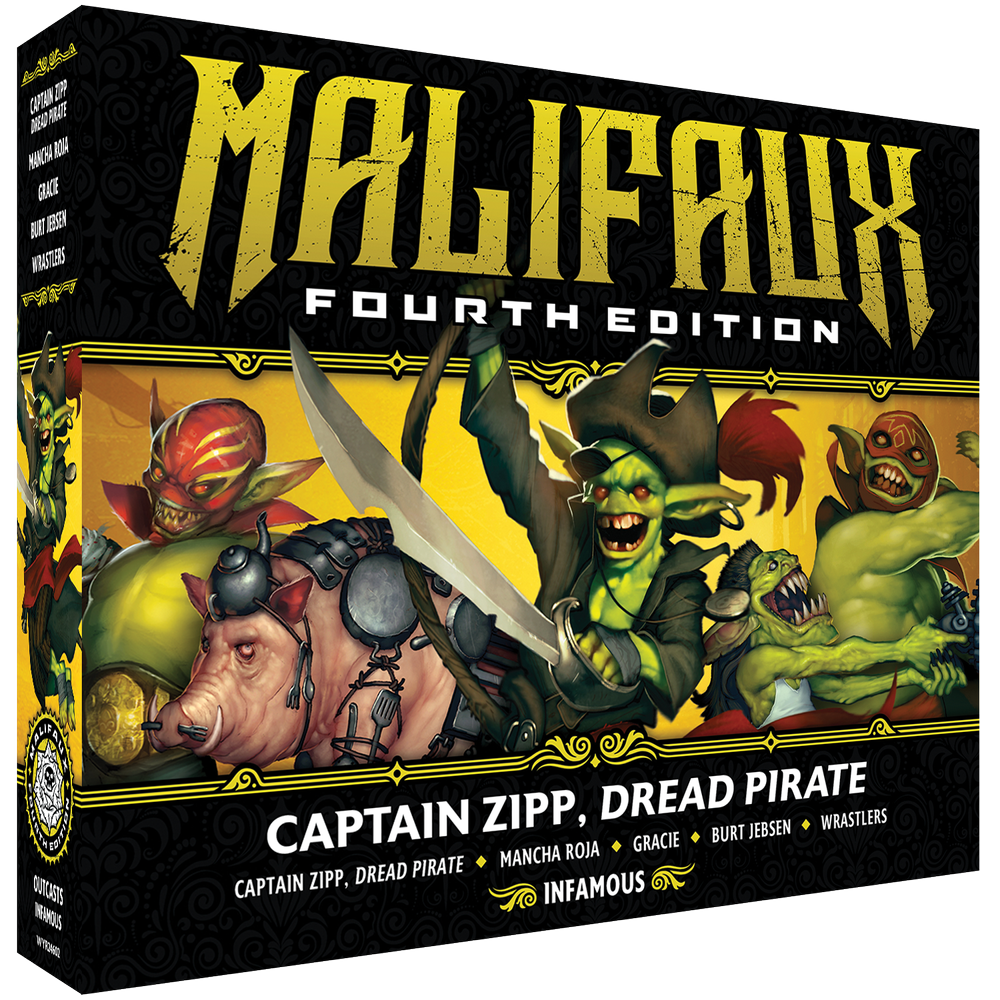 captain zipp dread pirate front of box