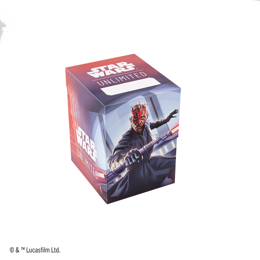 card holder featuring art of darth maul