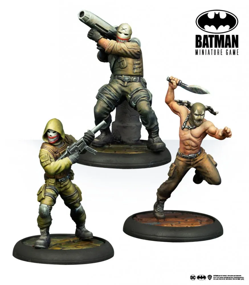 joker's paramilitary painted models