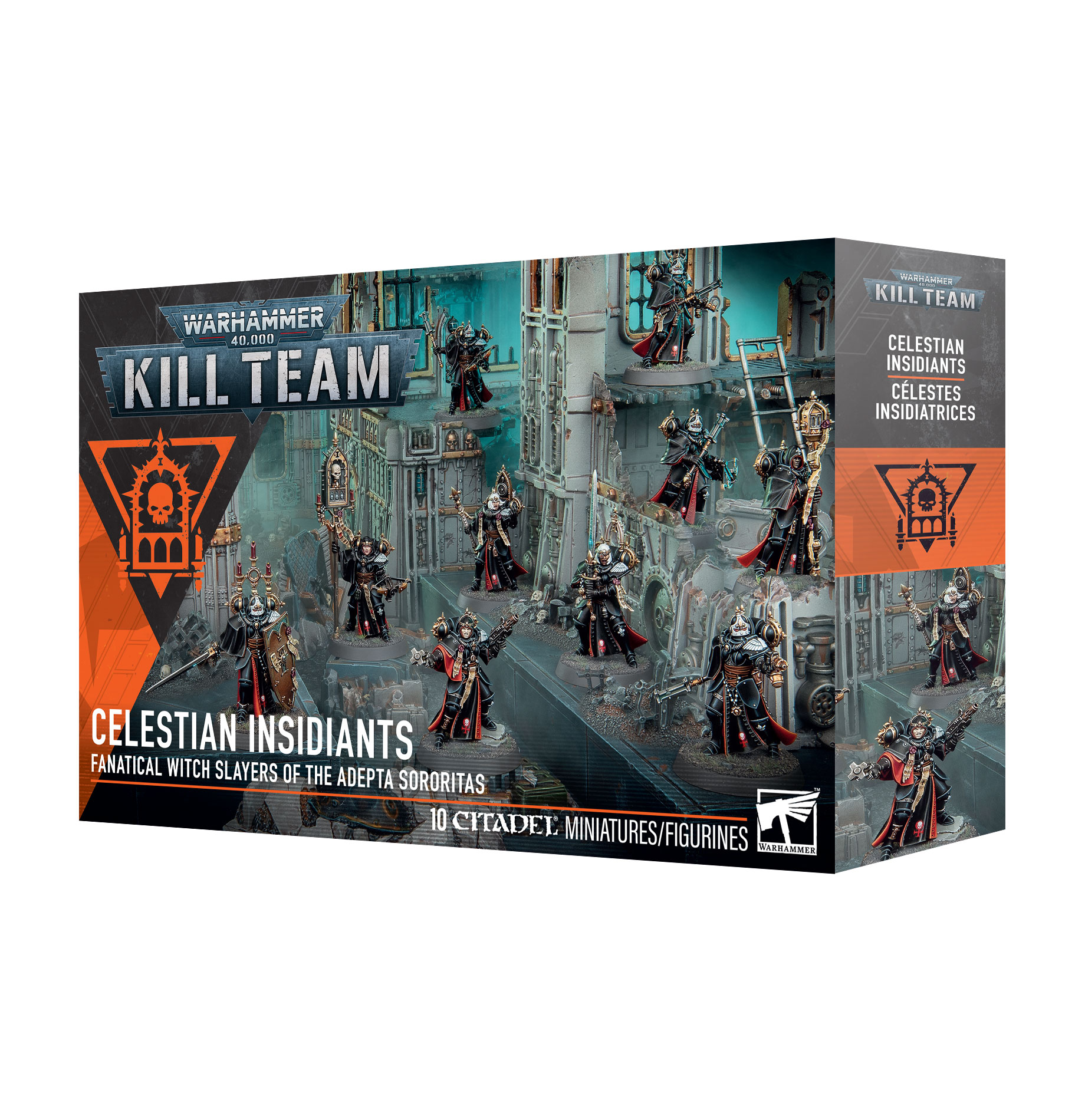 celestian insidiants front of box