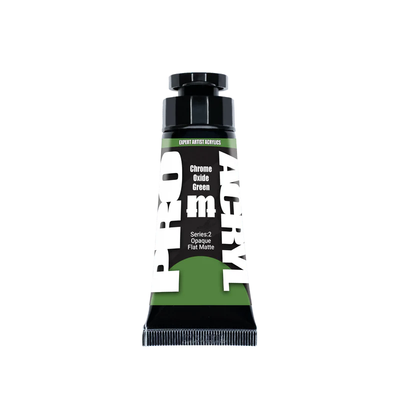 chrome oxide green paint tube