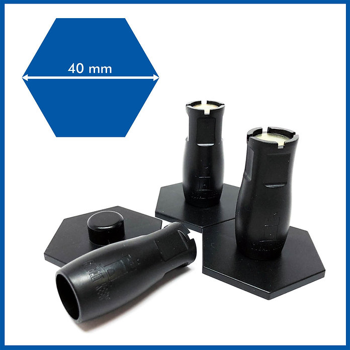 cobalt keep panting handles on hexagon bases