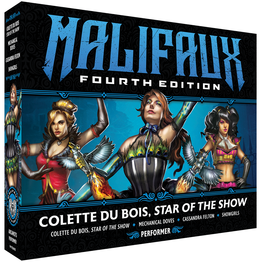 colette du bois star of the show front of box