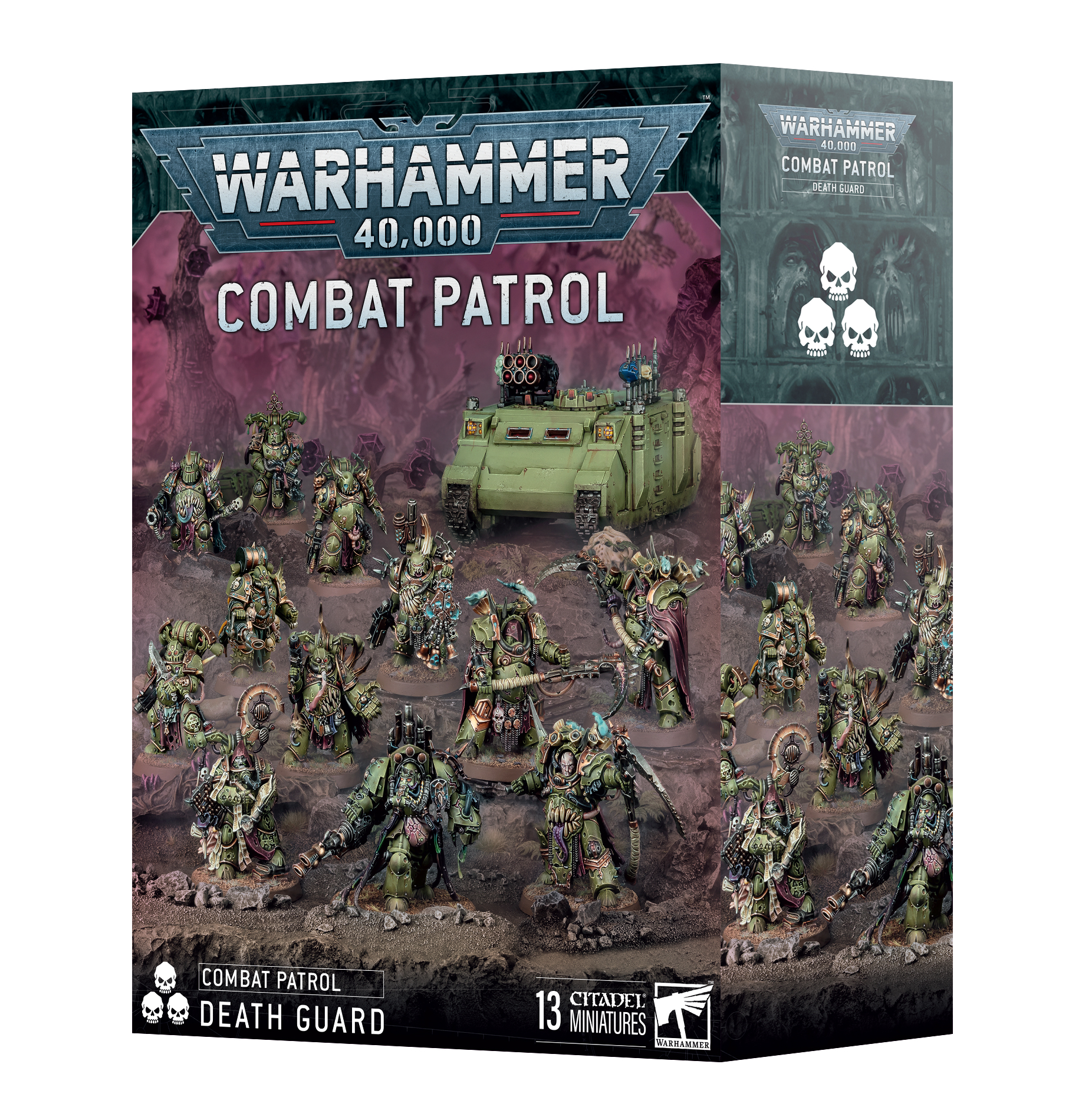 combat patrol death guard front of box