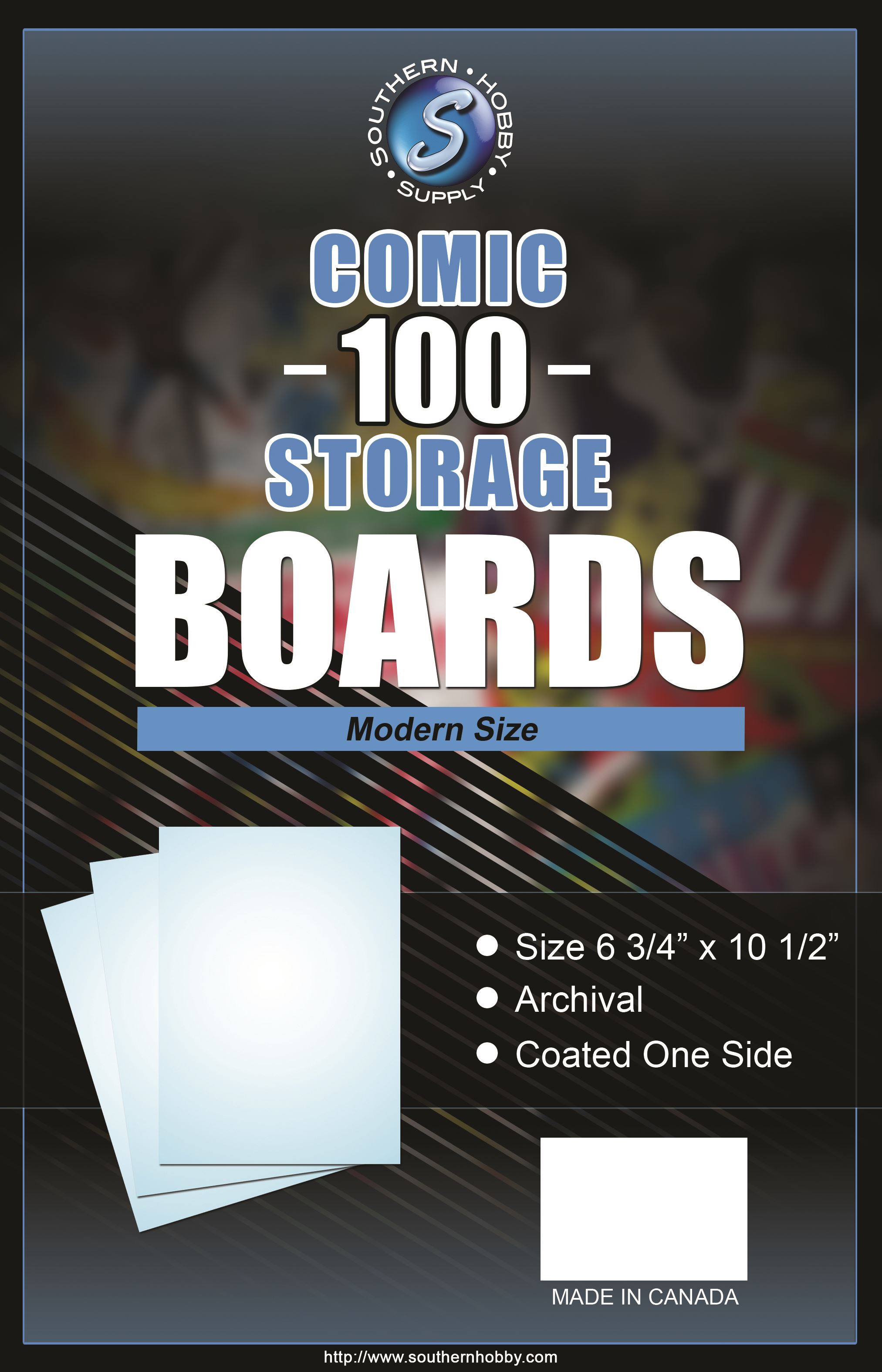 comic boards pack