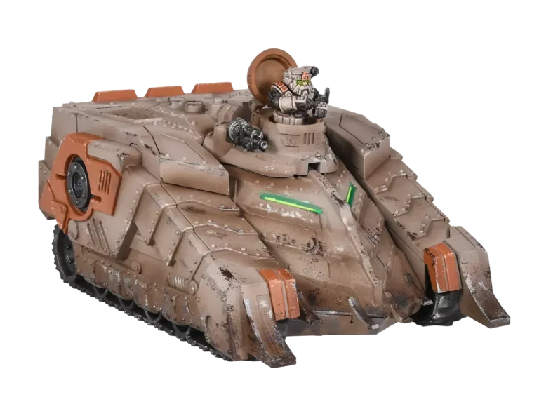 command tank painted model