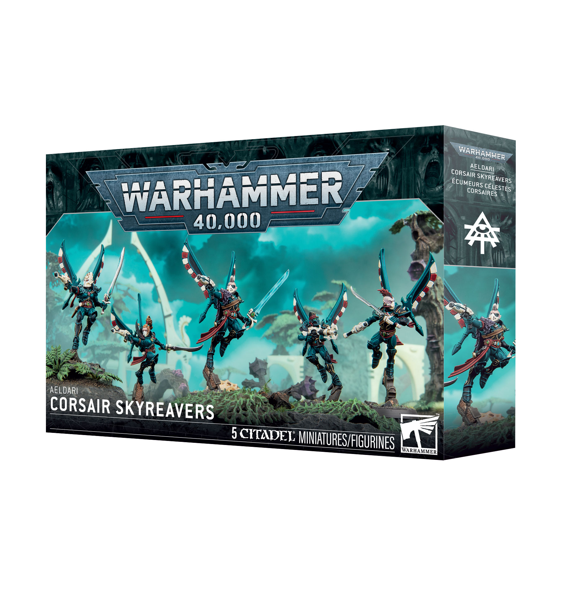 corsair sky reavers front of box